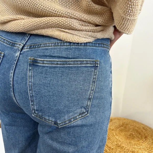 N111- Jean 7/8ème Voggo (T36-T44) - denim - 44