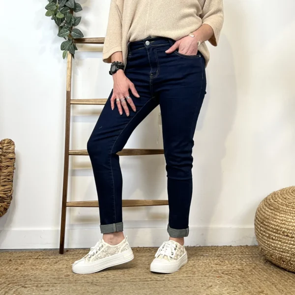 N113- Jean 7/8ème Voggo (T36-T44) - brut - 44