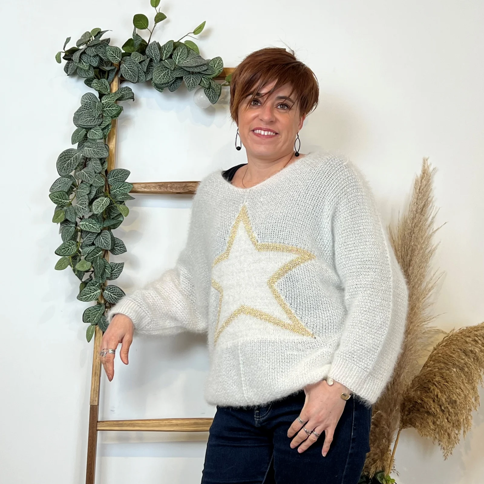 K582- Pull étoilé (Tu) 🇮🇹