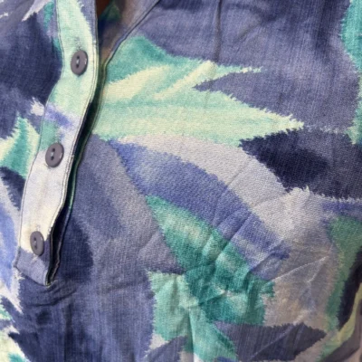 Z766- Blouse Christy « Oursin » (T44-T52) - bleu-royal - 52