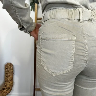 Z069- Salopette Melly&co (T34-T42) - beige - 42