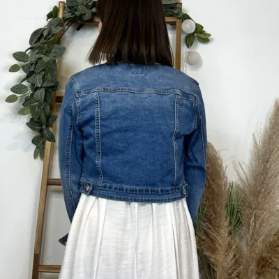 K100- Veste courte Jean Voggo (T36-T44) - denim - 44