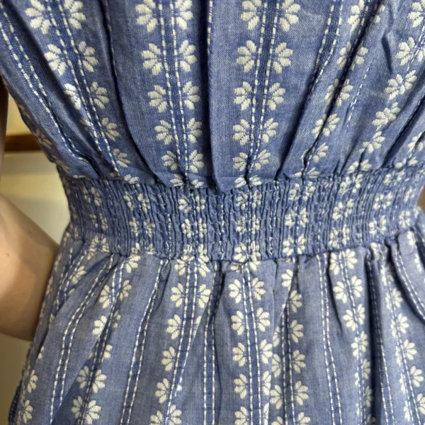 I931- Robe Maëlle (T36-T40) 🪷 - bleu-jeans - 38