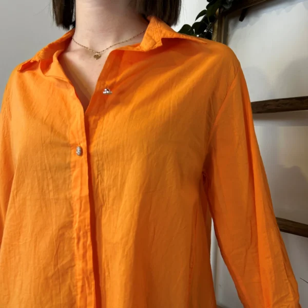 I926- Chemise fluide coton (Tu) 🇮🇹