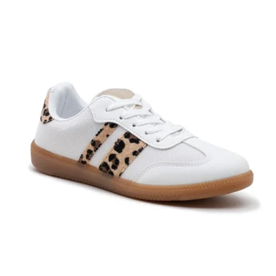 R426- Tennis Basse "Contrastée" (T36-T41) - blanc - 41