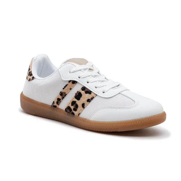 R426- Tennis Basse "Contrastée" (T36-T41) - blanc - 41