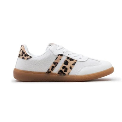 R426- Tennis Basse "Contrastée" (T36-T41) - blanc - 41