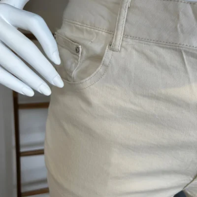 P103- Jean 7/8ème Voggo (T42-T50) - ecru - 50