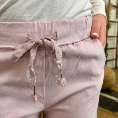 L742- Jogg Flare (Tu) - rose-pale - taille-unique