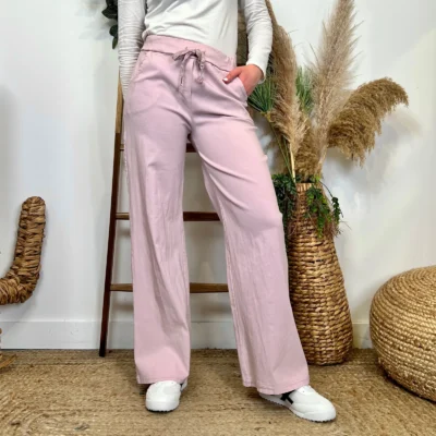 L742- Jogg Flare (Tu) - rose-pale - taille-unique