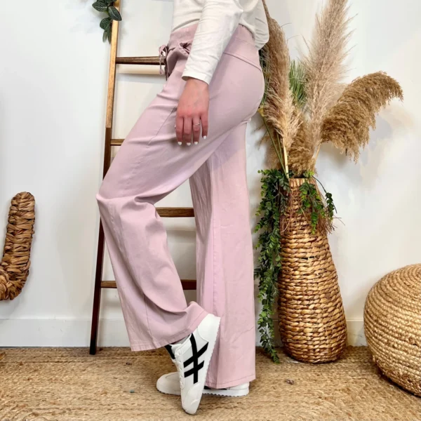 L742- Jogg Flare (Tu) - rose-pale - taille-unique