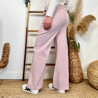 L742- Jogg Flare (Tu) - rose-pale - taille-unique