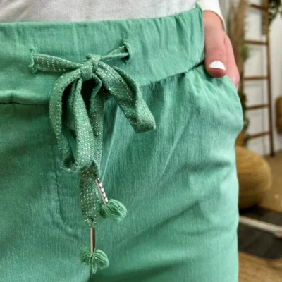 L742- Jogg Flare (Tu) - vert-celadon - taille-unique