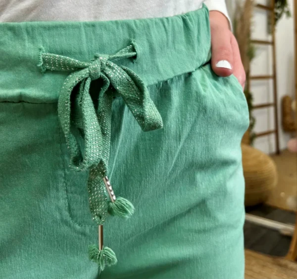 L742- Jogg Flare (Tu) - vert-celadon - taille-unique