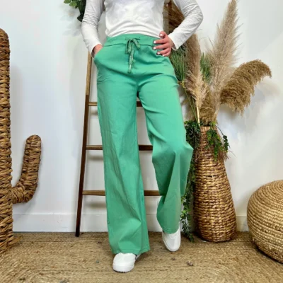 L742- Jogg Flare (Tu) - vert-celadon - taille-unique