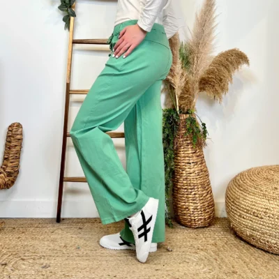 L742- Jogg Flare (Tu) - vert-celadon - taille-unique