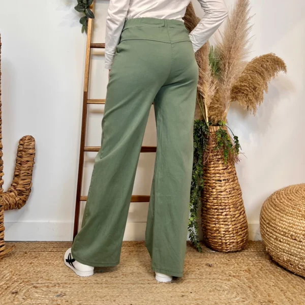 L742- Jogg Flare (Tu) - kaki - taille-unique