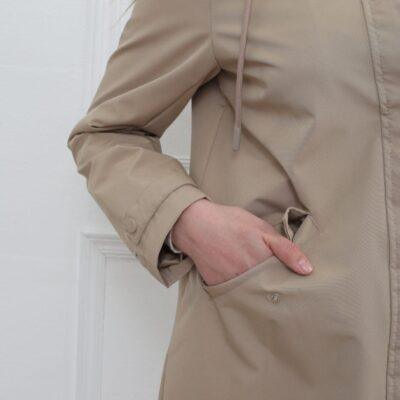 J321- Imper long leger (T36-T44) - beige - 44