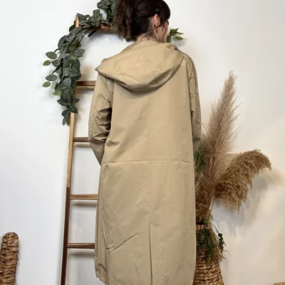 J321- Imper long leger (T36-T44) - beige - 44