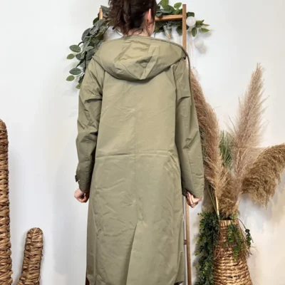 J321- Imper long leger (T36-T44) - kaki - 44