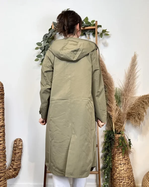 J321- Imper long leger (T36-T44) - kaki - 44