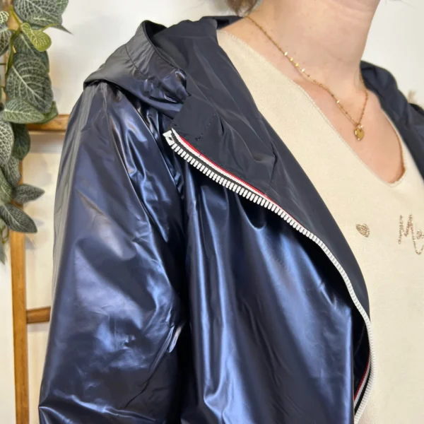 K029- Imper réversible (T36-T42) - marine - 42