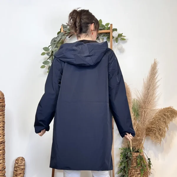 K029- Imper réversible (T36-T42) - marine - 42