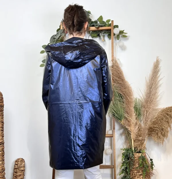 K029- Imper réversible (T36-T42) - marine - 42