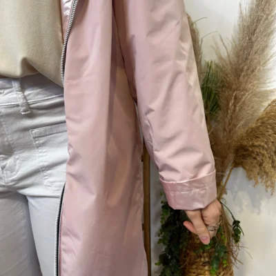 K029- Imper réversible (T36-T42) - rose-pale - 42