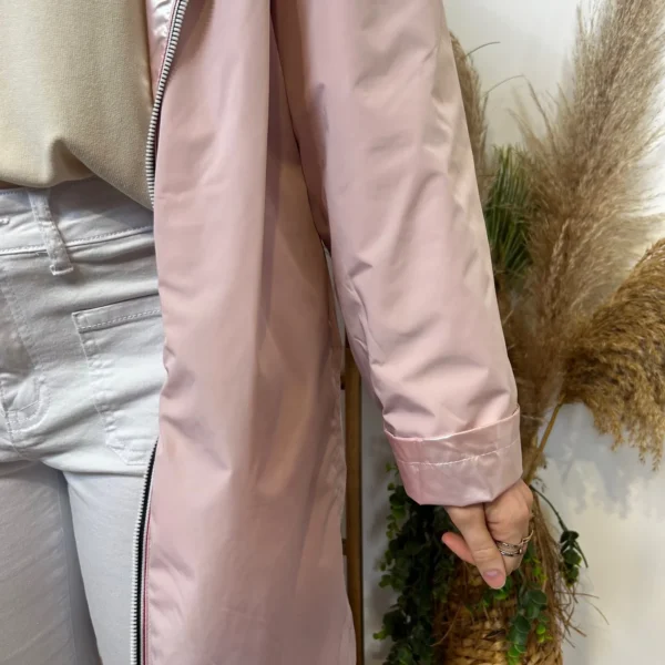 K029- Imper réversible (T36-T42) - rose-pale - 42