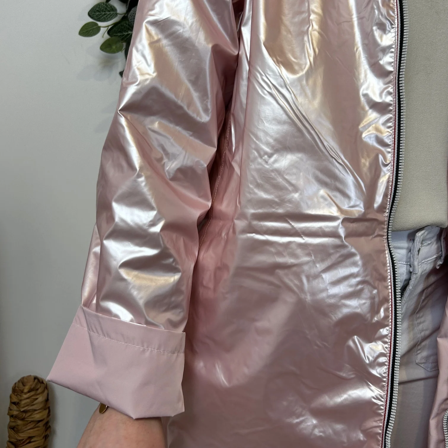 K029- Imper réversible (T36-T42) - rose-pale - 42