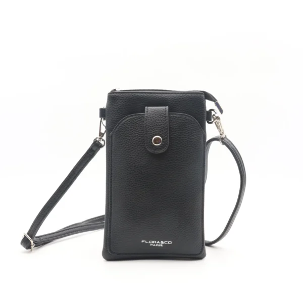 P429- Sac Téléphone Flora.and.Co - noir - sans-taille