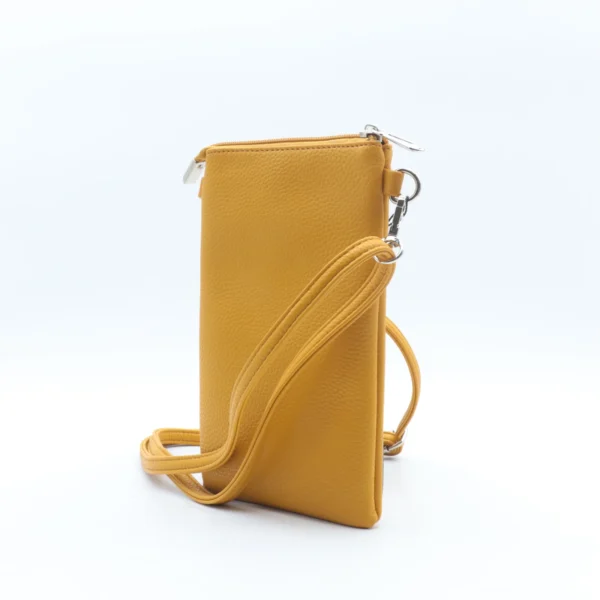 P429- Sac Téléphone Flora.and.Co - moutarde - sans-taille