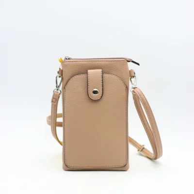 P429- Sac Téléphone Flora.and.Co - beige - sans-taille