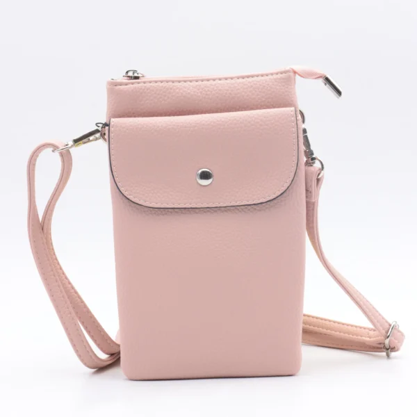P528- Pochette Téléphone - rose-pale - sans-taille