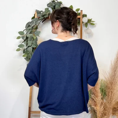 I923- Gilet léger boutonné (Tu) 🇮🇹