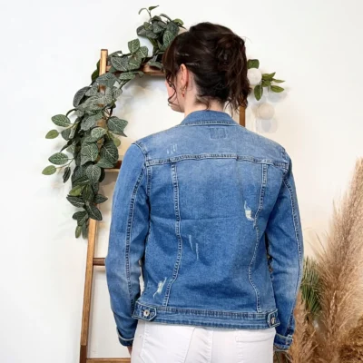 J892- Veste Jean Voggo (T36-T44) - denim - 44