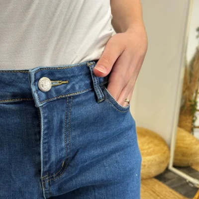 N021- Jean Mom (T36-T44) - denim - 44