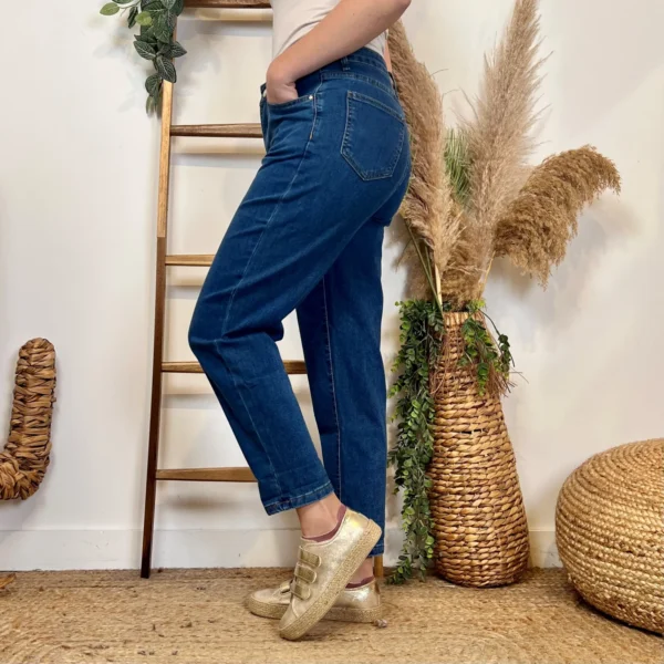 N021- Jean Mom (T36-T44) - denim - 44