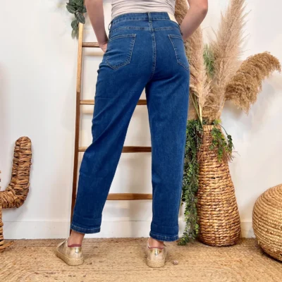N021- Jean Mom (T36-T44) - denim - 44