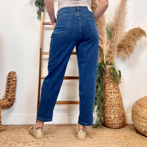 N021- Jean Mom (T36-T44) - denim - 44