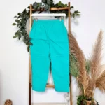 Pantacourt stretch confort T38-T52 - vert-clair - 58