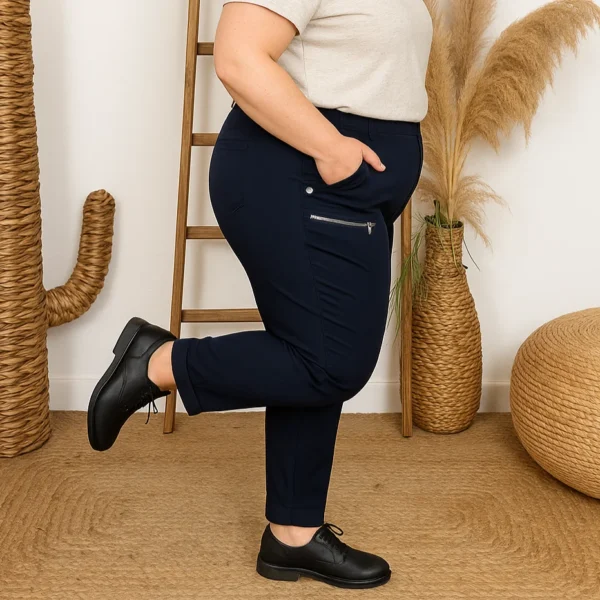 T545- Pantalon Confort JST (T38-T52) - marine - 58