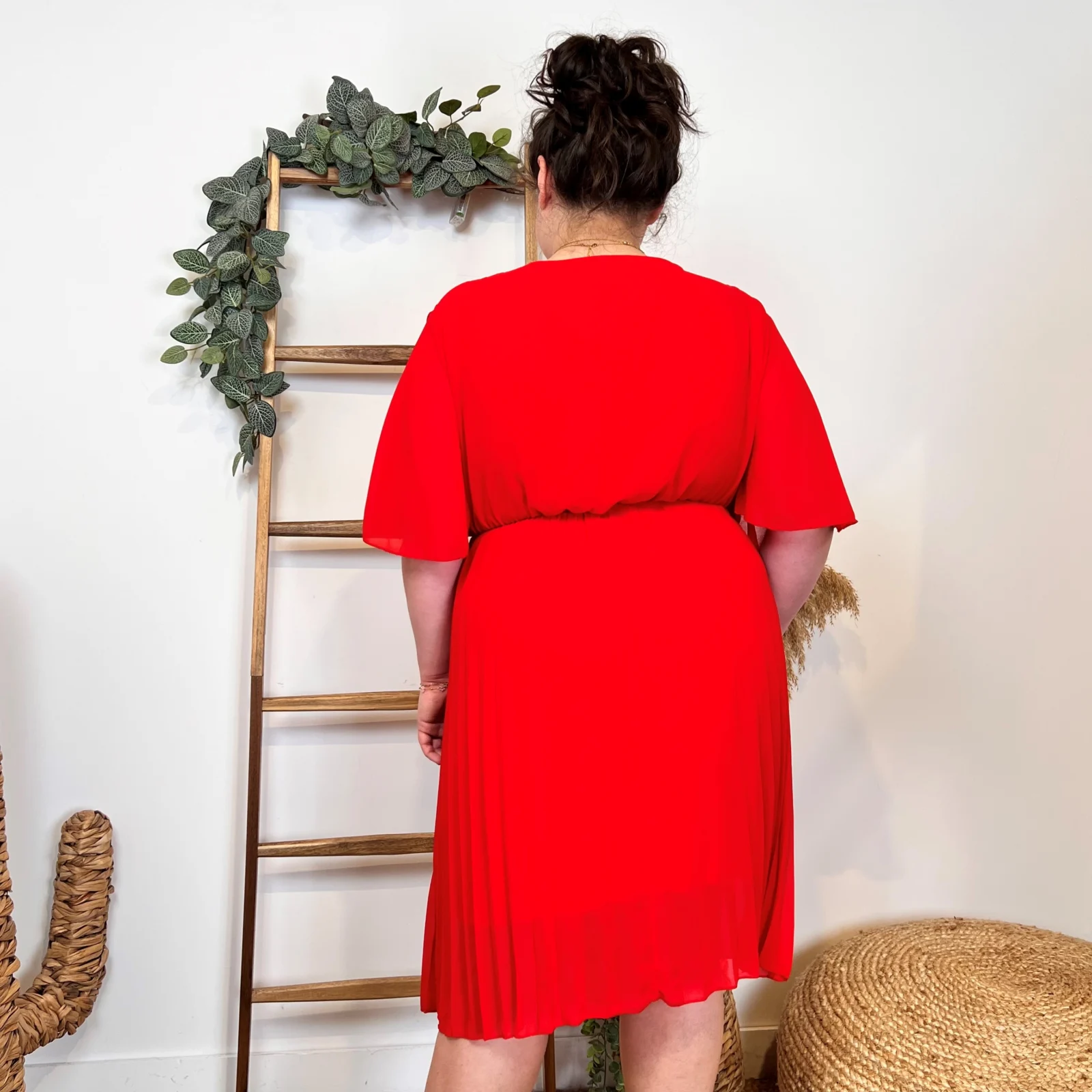 Z342- Robe C'Mélodie plissée 🇮🇹