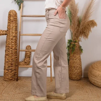 W131- Jean Voggo (T36-T44) - beige - 44