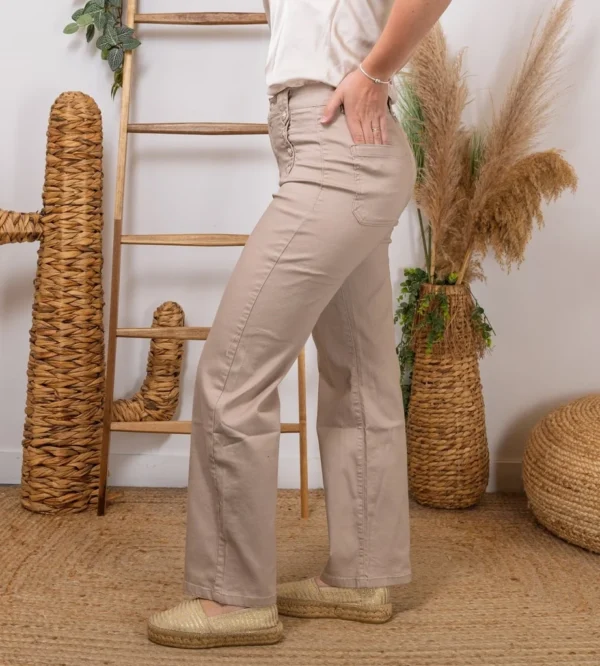 W131- Jean Voggo (T36-T44) - beige - 44
