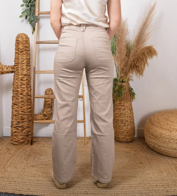 W131- Jean Voggo (T36-T44) - beige - 44