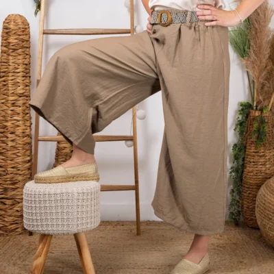 L781- Coupe Flare (Tu) - taupe - taille-unique