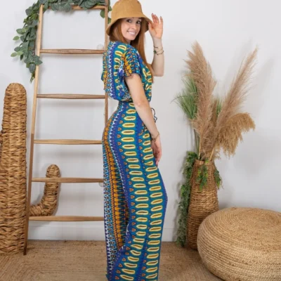 K188- Combinaison Isla Bonita (S-Xl) - bleu-canard - 42