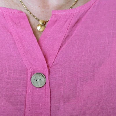 K243- Tunique Coton lin (Gt) 🇮🇹